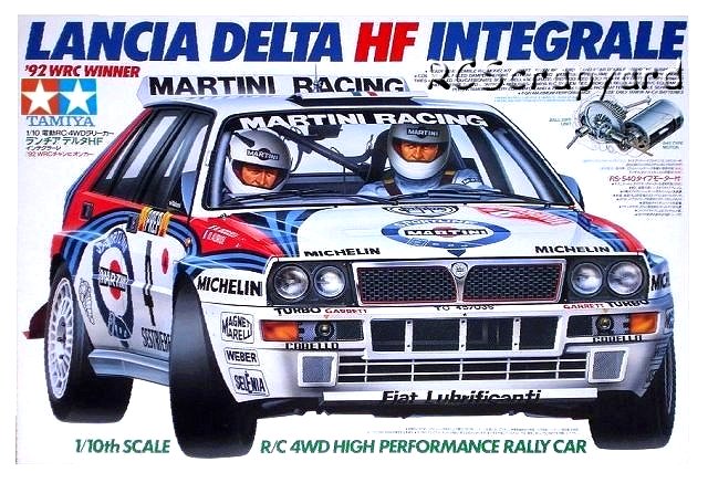 Tamiya Lancia Delta HF Integrale - #58117 TA-01