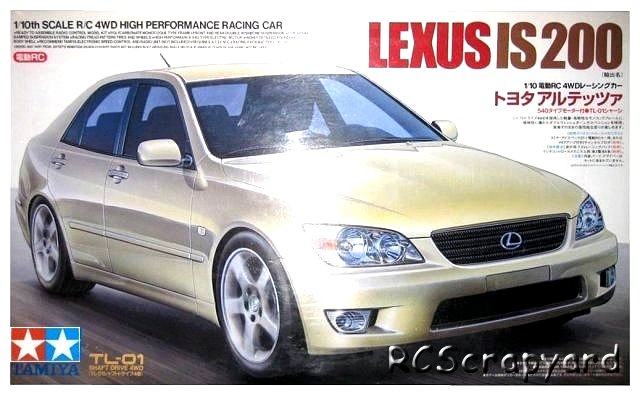 Tamiya Lexus IS 200 - #58237 TL-01