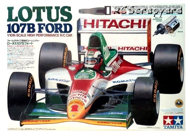 Tamiya Lotus 107B Ford - #58126 F103