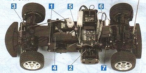 Tamiya M-02M Chassis