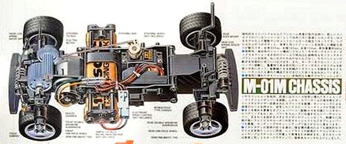 Tamiya M-01M Chassis