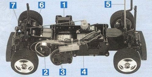 Tamiya M-01M Chassis