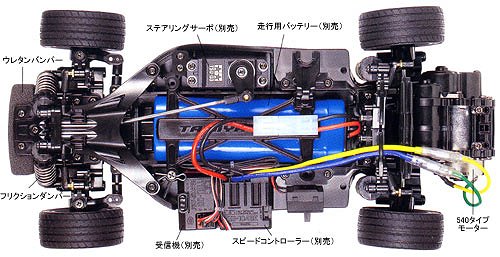 Tamiya M06 Chassis Plan