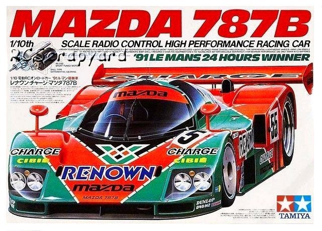 Tamiya Mazda 787B - #58357 Group-C