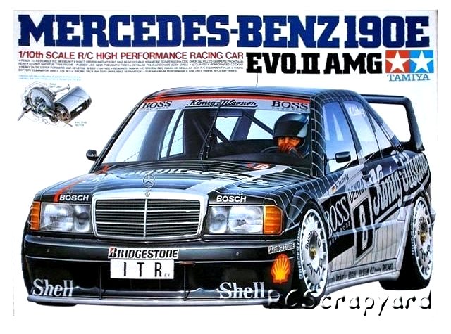 Tamiya Mercedes Benz 190E Evo II AMG - #58108 TA01