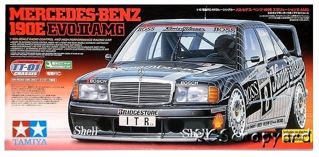 Tamiya Mercedes Benz 190E Evo II AMG - #58327 TT01