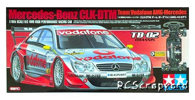 Tamiya Mercedes-Benz CLK-DTM Team Vodafone AMG-Mercedes - #58310 TB02