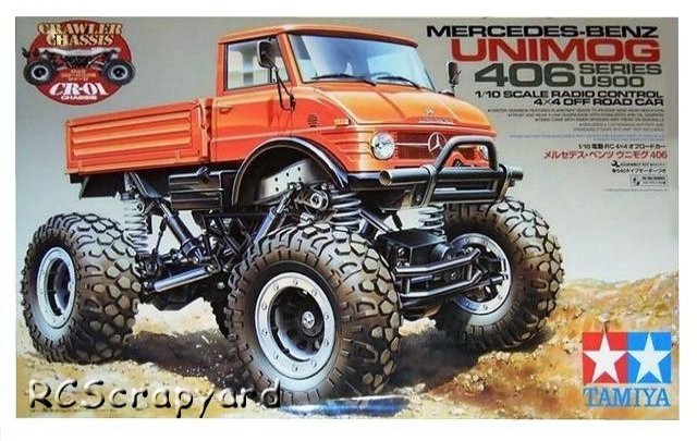 Tamiya Mercedes-Benz Unimog 406 Serie U900 Rock Crawler - #58414 CR01