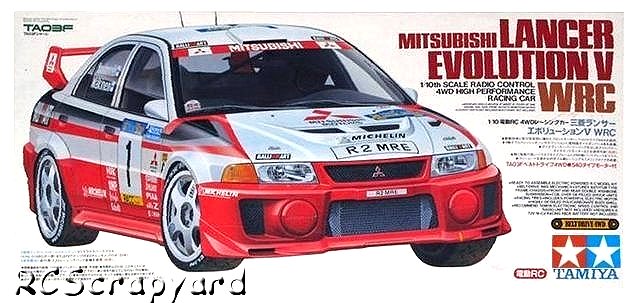 Tamiya Mitsubishi Lancer Evolution V WRC - #58225 TA-03F