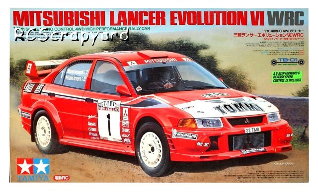 Tamiya Mitsubishi Lancer Evolution VI WRC - #58257 TB-01