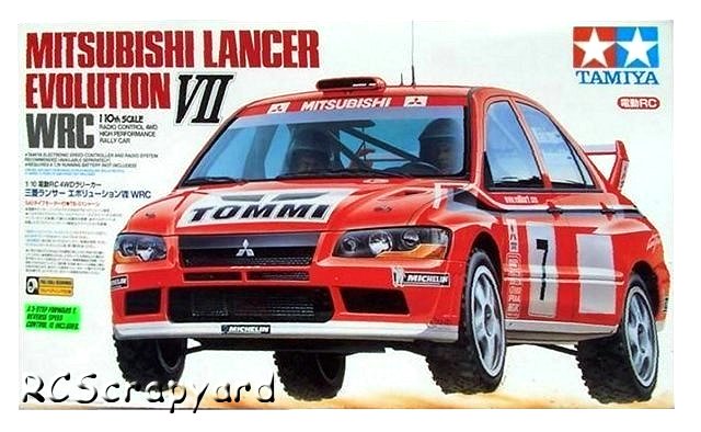 Tamiya Mitsubishi Lancer Evolution VII WRC - #58286 TB-01