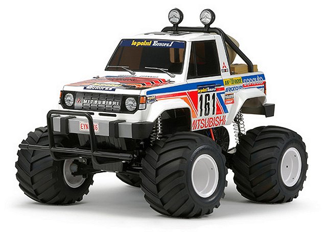 Tamiya Mitsubishi Montero Wheelie - #58499 - 1:10 Electric RC Monster Truck