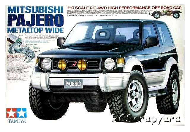 Tamiya Mitsubishi Pajero Metaltop Wide - #58132 CC01