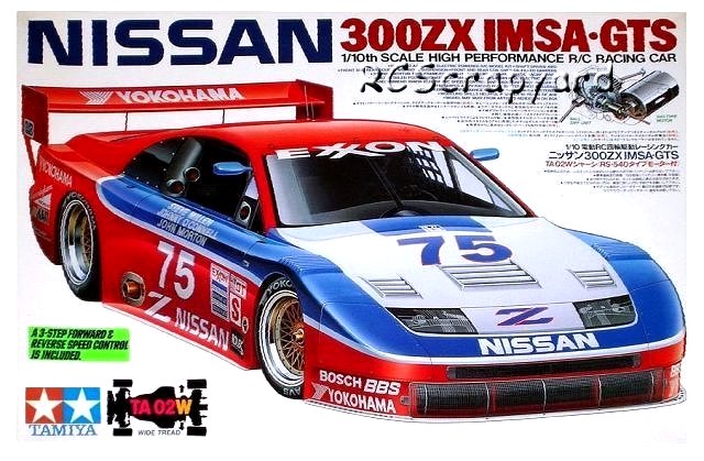 Tamiya Nissan 300ZX IMSA-GTS - #58144 TA02W