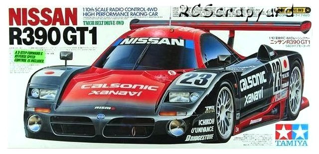 Tamiya Nissan R390 GT1 - #58203 TA03R