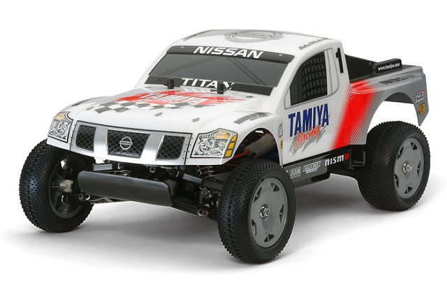 Tamiya Nissan Titan - #58511 DT-02 - 1:12 Électrique Model Truck