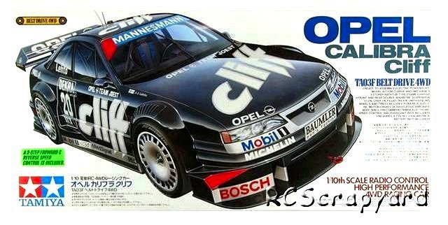 Tamiya Opel Calibra Cliff - #58188 TA03F