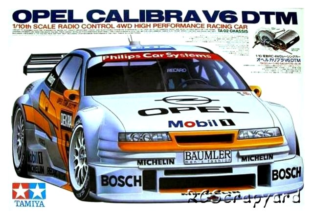 Tamiya Opel Calibra V6 DTM - #58150 TA02