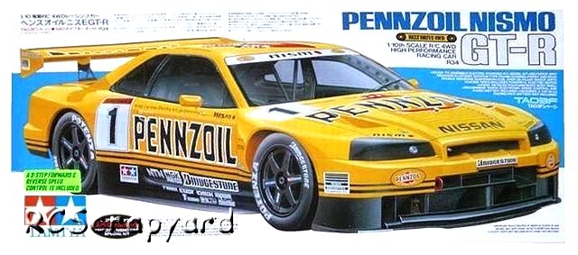 Tamiya Pennzoil Nismo GT-R - #58239 TA03F