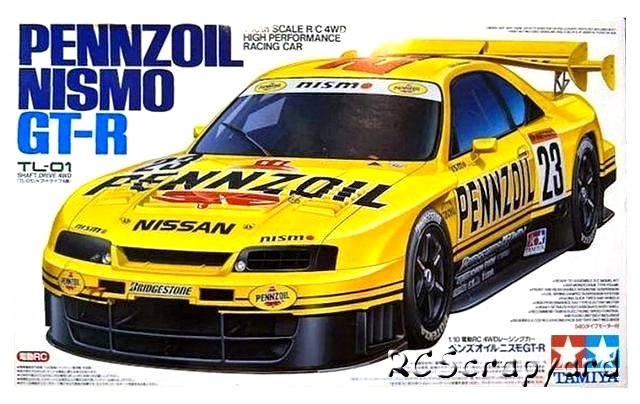 Tamiya Pennzoil Nismo GT-R - #58223 TL01