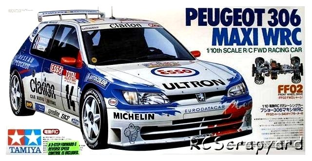 Tamiya Peugeot 306 Maxi WRC - #58224 FF02