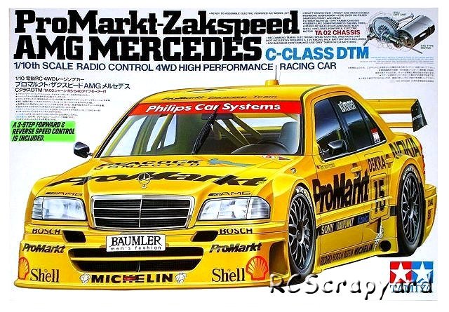 Tamiya ProMarkt-Zakspeed AMG Mercedes C-Class DTM - #58145 TA02