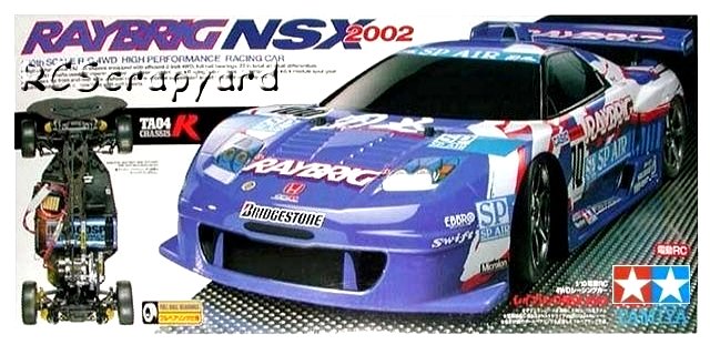 Tamiya Raybrig NSX 2002 - #58297 TA04R