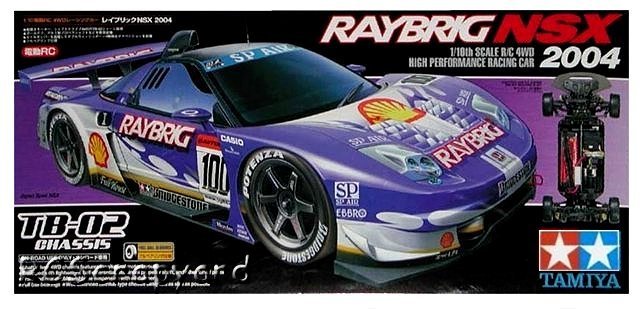 Tamiya Raybrig NSX 2004 - #58337 TB-02