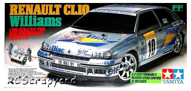 Tamiya Renault Clio Williams - #58138 FF01 SWB