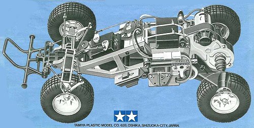 Tamiya Subaru Brat #58038 Chassis