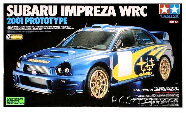Tamiya Subaru Impreza WRC 2001 Prototype - #58271 TB-01