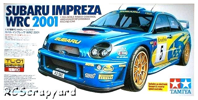 Tamiya Subaru Impreza WRC 2001 - #58273 TL-01