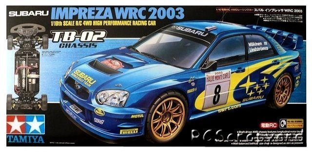 Tamiya Subaru Impreza WRC 2003 - #58316 TB-02