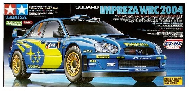 Tamiya Subaru Impreza WRC 2004 - #58333 TT-01