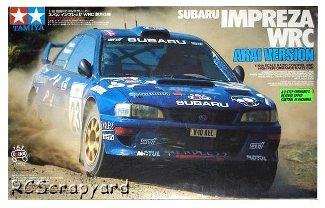 Tamiya Subaru Impreza WRC Arai Version - #58270 TB-01