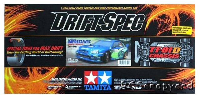 Tamiya Subaru Impreza WRC Monte Carlo 05 Drift Spec - #58349 TT-01D