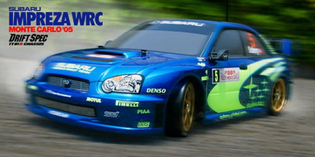 Tamiya Subaru Impreza WRC Monte Carlo 05