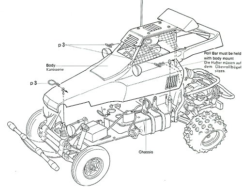 Tamiya Super Champ #58034 Bodyshell