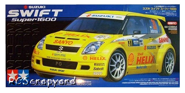 Tamiya Suzuki Swift Super 1600 - #58368 M-03M