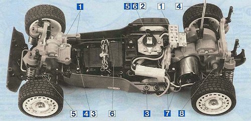 Tamiya TA-01 Chassis