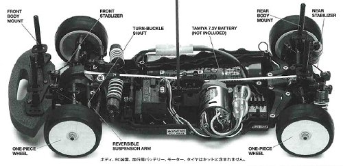 Tamiya TA-05 IFS-R Chassis #49491