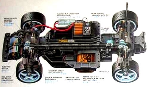 Tamiya TA-03FS Chassis