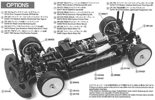 Tamiya TB-02 Chassis