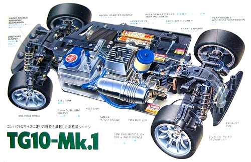 Tamiya TG10 Mk1 Chassis