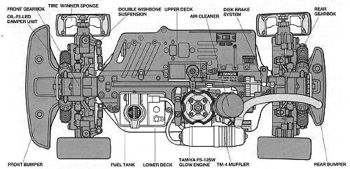 Tamiya TG10 Mk1 Chassis