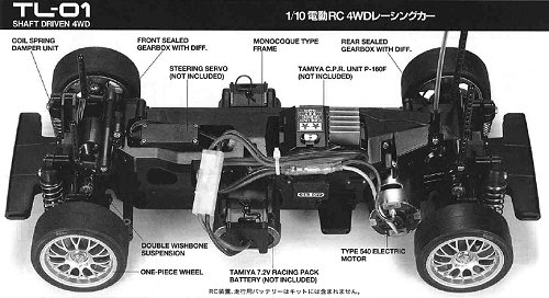 Tamiya TL-01 Chassis