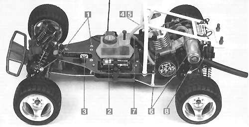 Tamiya TR-15T 44001 Chassis