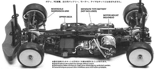 Tamiya TRF415-MSXX Chassis #49419