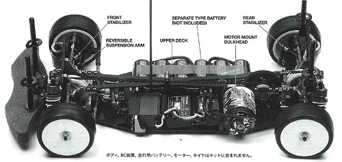 Tamiya TRF416 Chassis #42106