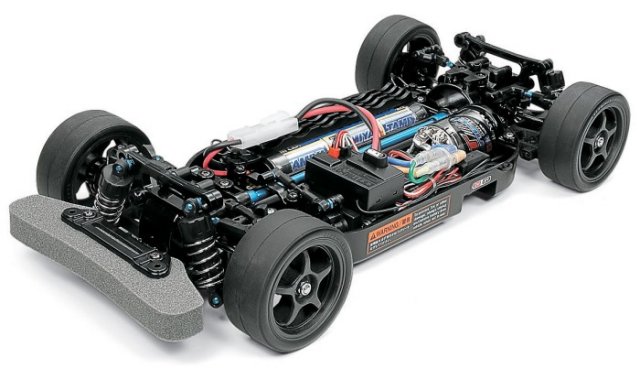 Tamiya TT01R Chasis - #58348